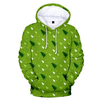 

novelty Christmas Day 3D hoodies Sweatshirt in men/women long sleeve autumn warm pullovers high quality casual youth 3D hoodie