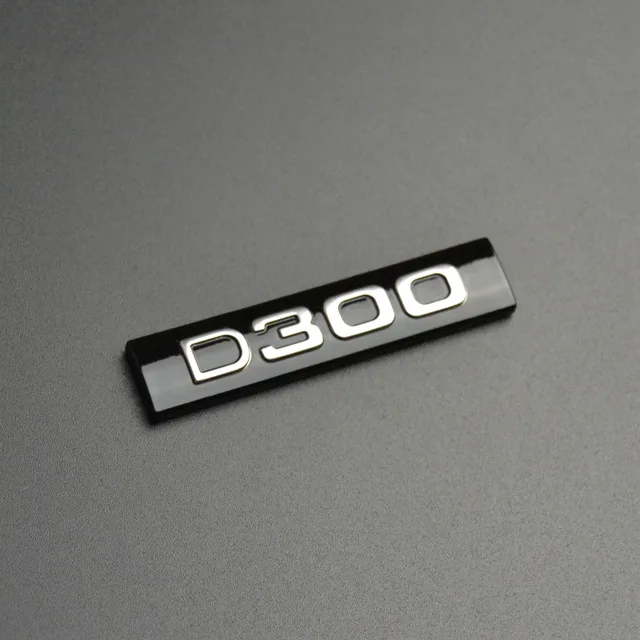 P250 P300 P380 P400e D180 D240 D300 S SE HSE R-DYNAMIC Эмблема для Range Rover VELAR Letter автомобильный Стайлинг багажник логотип наклейка - Цвет: D300