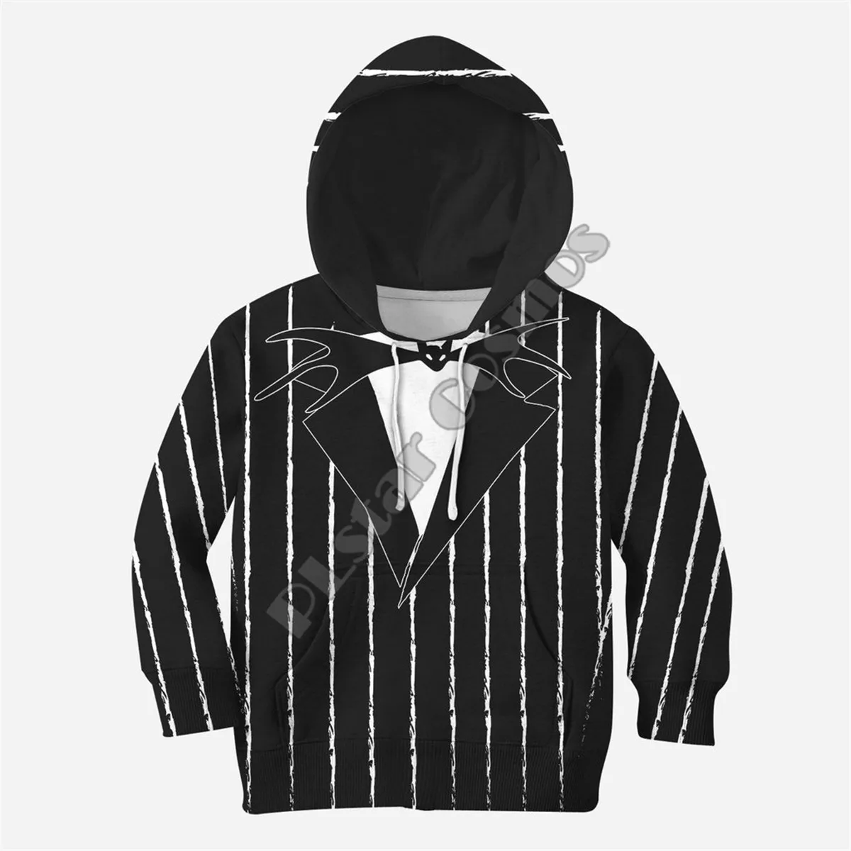 

Kids Set The Nightmare Before Christmas Jack Skull 3d printed Hoodies tshirt Pullover Funny Sweatshirt Cosplay costumes style-3
