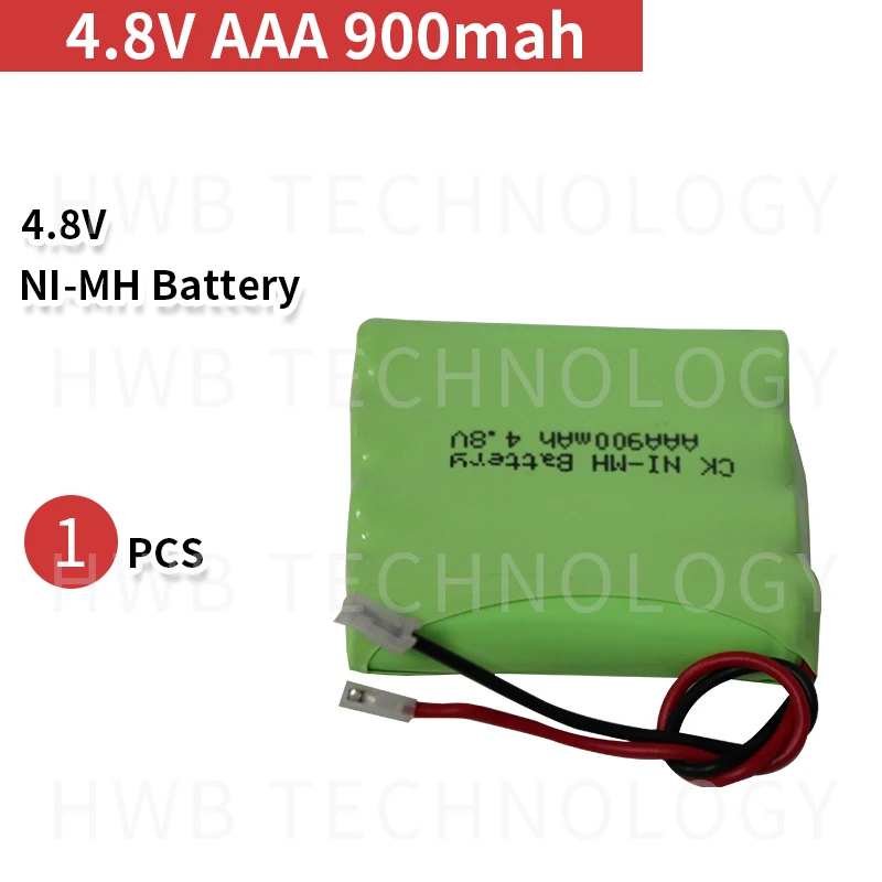 1 шт./лот KX Ni-MH 4,8 V AAA 800mAh Ni-MH аккумулятор с вилками