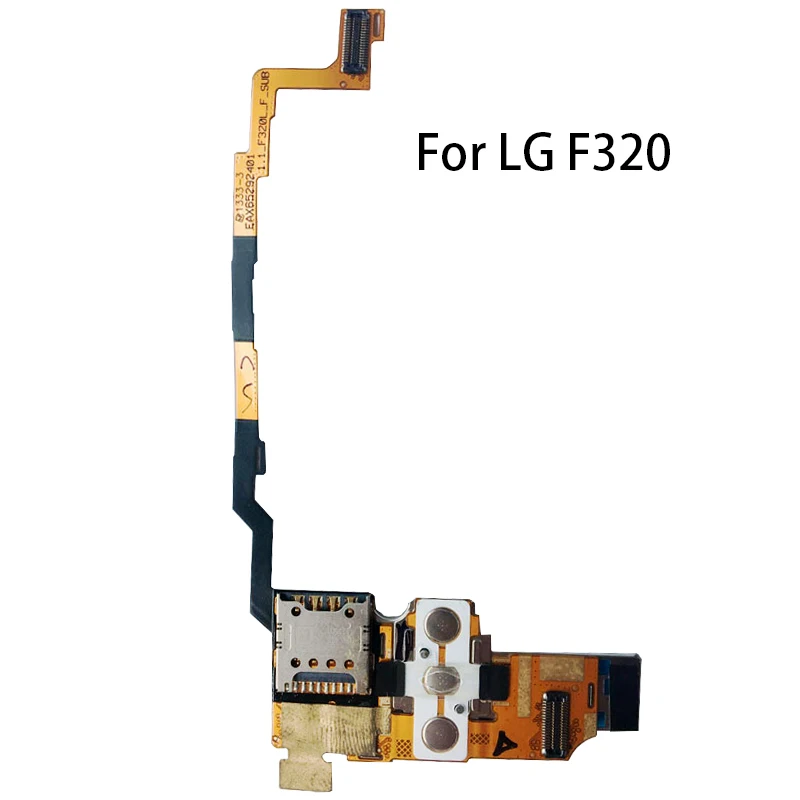 Держатель лотка со слотом для LG G2 F320 гибкий кабель FPC держатель чтения