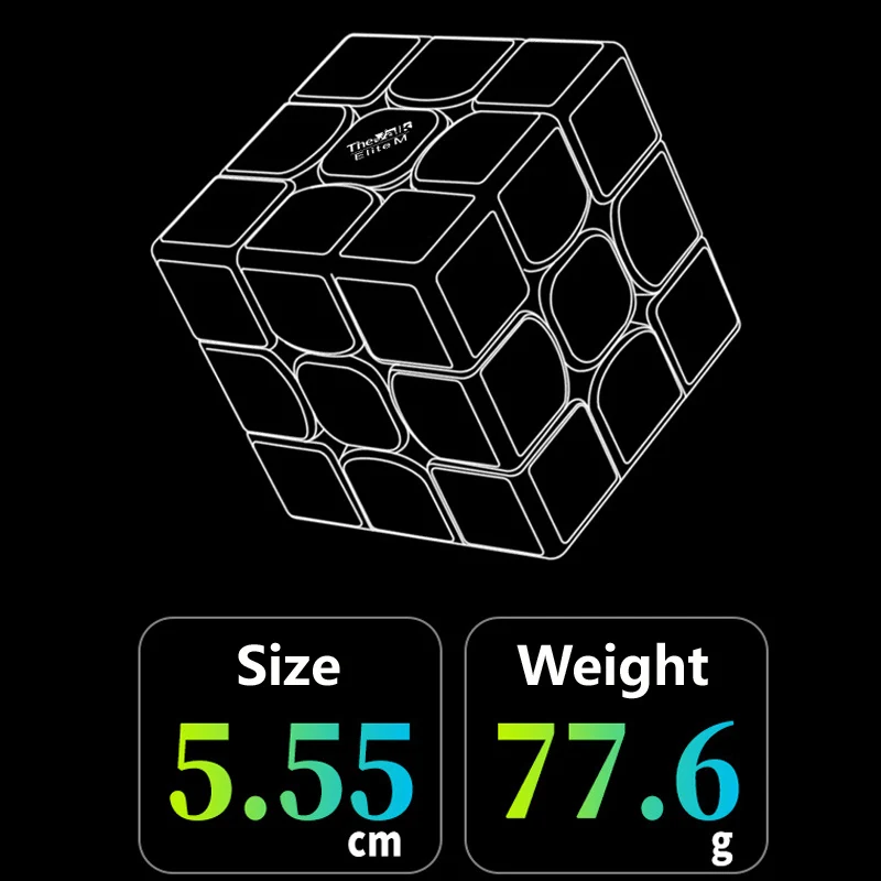Valk 3 valk3 Elite M 3x3 Mini 55,5 мм Размер куб 3x3x3 скоростной Магнитный Cubo Magico профессиональные Кубики Игрушки WCA магические Кубики-пазлы