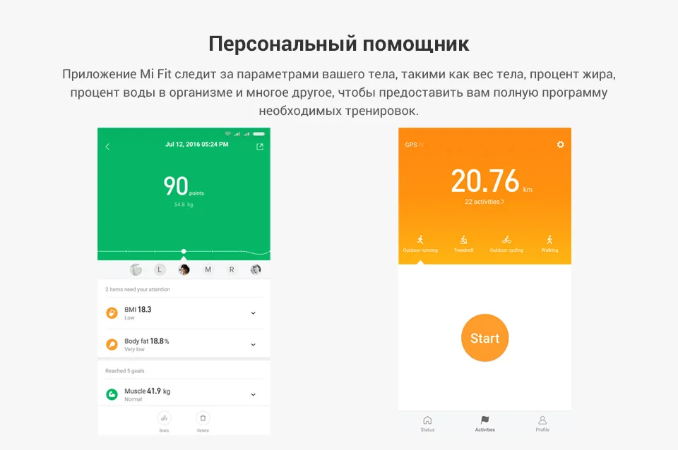 Умные весы Xiaomi Mi Body Composition