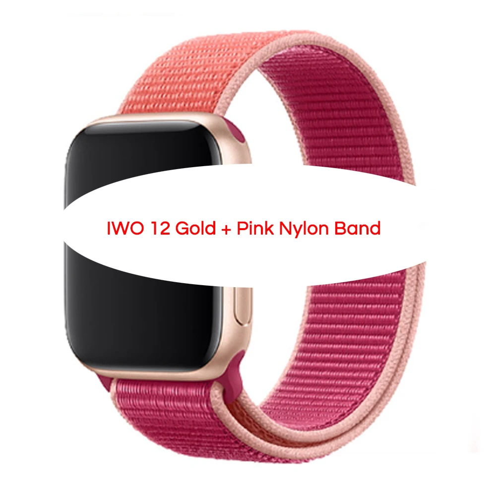 IWO 12 Bluetooth Смарт часы IWO12 40 мм 44 мм серия 5 W55 1:1 чехол для IOS Android сердечного ритма ЭКГ IP68 водонепроницаемый дропшиппинг