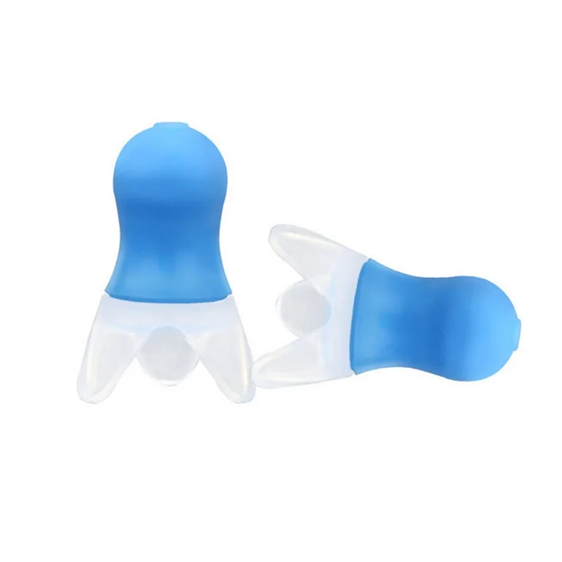 

1 Pair Soft Silicone Earplugs Protection Reusable Earplugs Noise Reduction Sleep Mountain driving Skiing Outdoor Sport