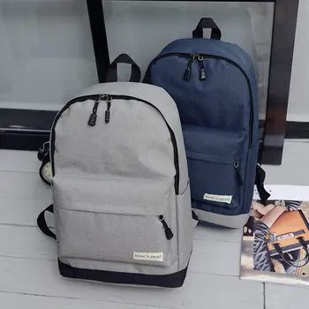 

2019 New Fashion Slim Laptop Waterproof 42 cm Laptop Backpack Women Men Unisex Students Backpacks Travel bag mini bookbag