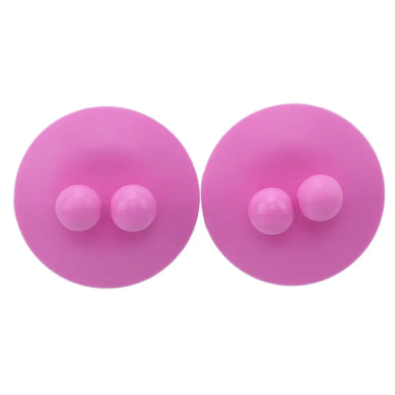Новые кухонные принадлежности подвесной крючок 2 шт. присоски многофункциональные вакуумные Крючки Присоски в форме НЛО пластиковые аксессуары для ванной комнаты - Цвет: pink