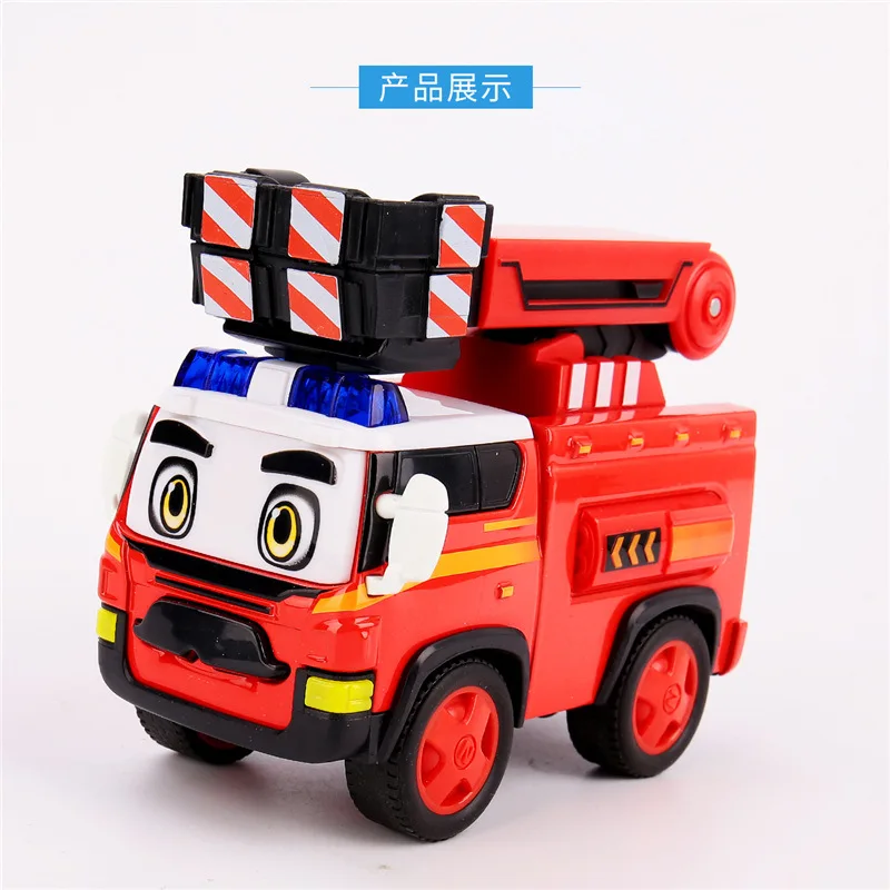 

Jiaye Boxed Police Car Metal Car Mode Sound And Light Warrior Children Metal Model Toy Touch Speech Metal Car