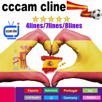 

Cccam Europa Server 4/7/8 lines For Europe Spain Portugal Poland for DVB-S2 GTmedia V7S HD,V9 Super,V8 NOVA Satellite receiver