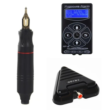 

2020 New Arrival Rotary Tattoo Machine Pen Strong Quiet With HP-2 Tattoo Power Supply Foot Pedal Tattoo Kit Free Shipping
