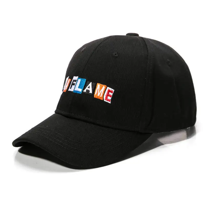 

2019 Foreign Trade New Style Travis Scott laflame Hat Lettered Color Embroidered Hip Hop Baseball Cap