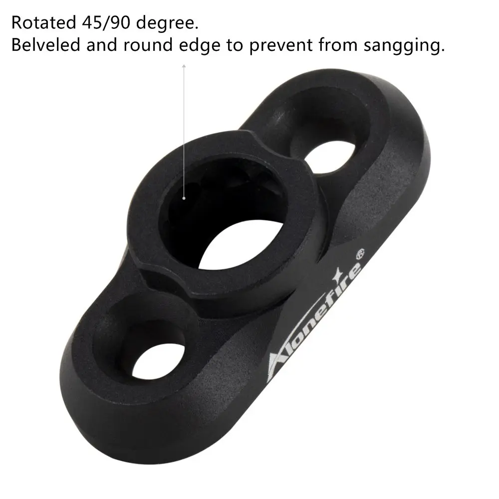 Alonefire M650 Поворотный адаптер для M Lok Rail QD Sling Поворотный адаптер рейка