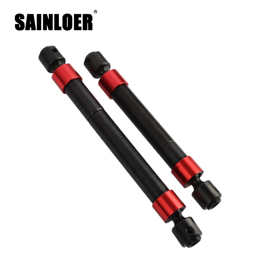 SAINLOER 2pcs TRX4 Metal CVD Drive Shaft for 1/10 RC Rock Crawler 324MM Wheelbase Traxxas TRX-4 Car | Игрушки и хобби