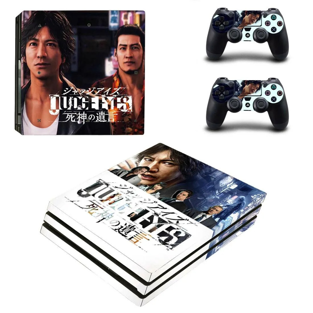 PS4 Pro JUDGE EYES стикер s PS 4 Play station 4 Pro виниловые наклейки на кожу Pegatinas для playstation 4 Pro консоль и контроллер