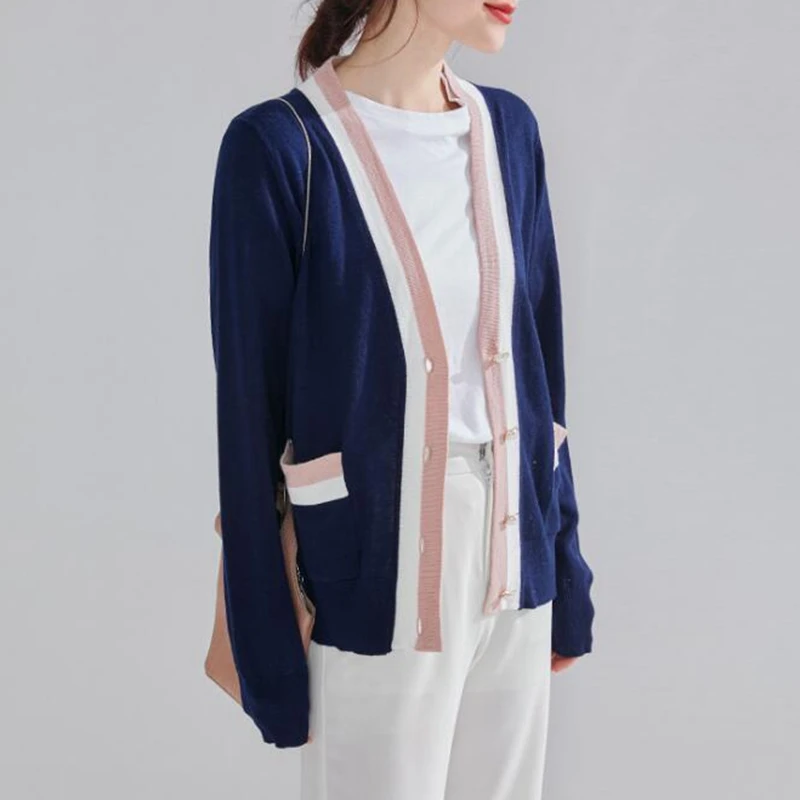 

2019 Autumn New Woman Long Sleeve Cardigans