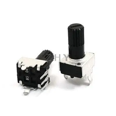 

Single Linear 3 Terminals Rotary Taper Potentiometer 500K Ohm RV09