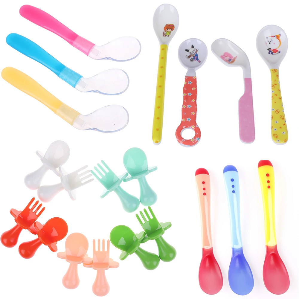 Ложка для маленьких детей ложка кормления тренировочная столовые приборы