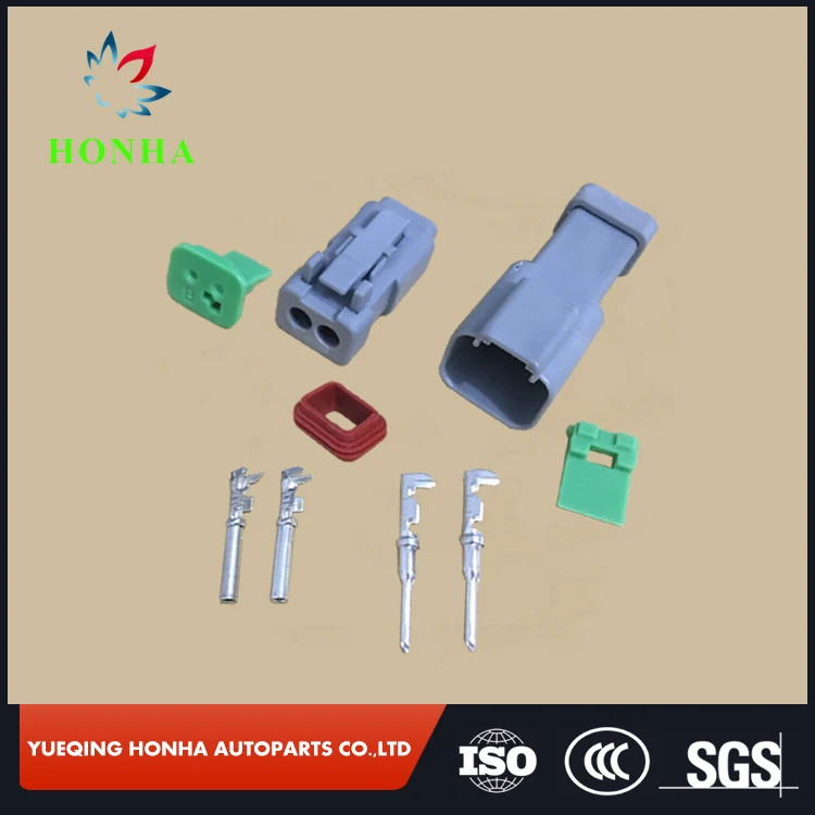 Авто DT 2 Pin Deutsch DT04-2P-E005 DT06-2S-EP06 водонепроницаемый Женский Мужской Автомобильный разъем авто штекер для