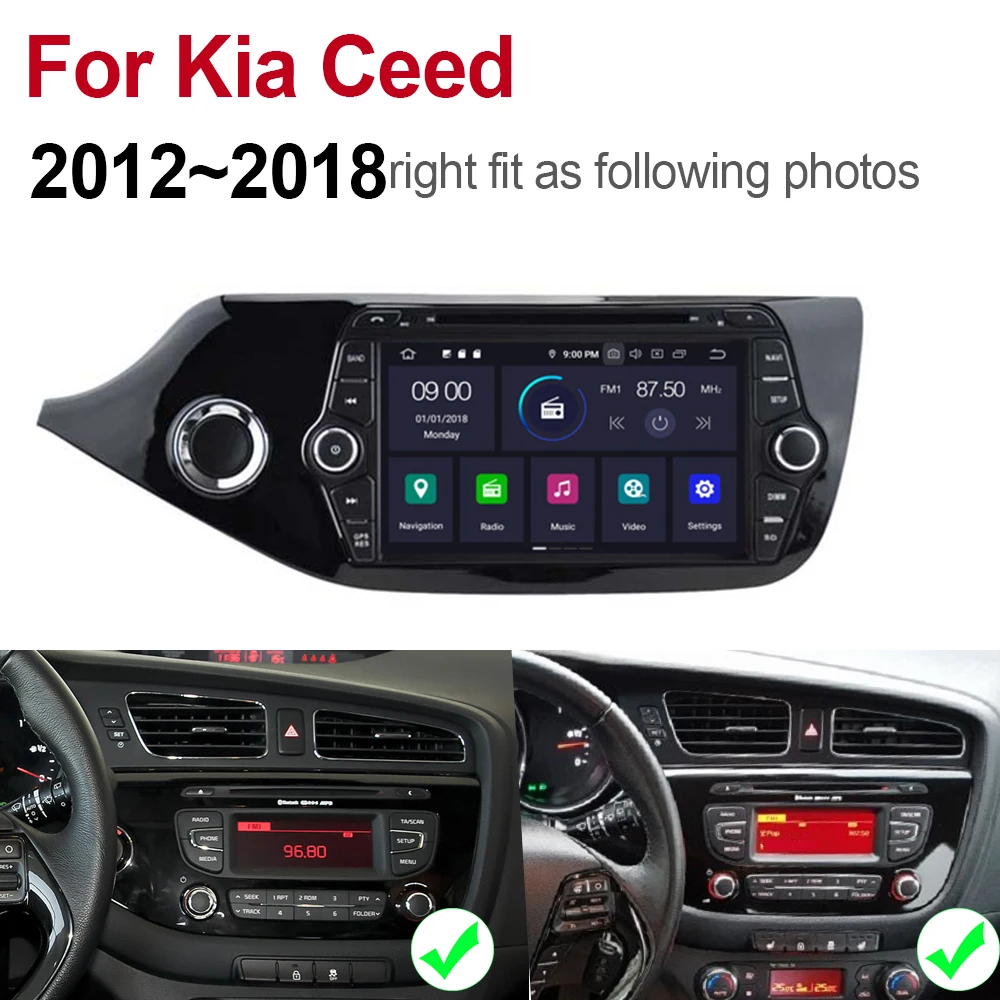 Flash Deal 4GB android 9.0 car dvd player for Kia Ceed 2012~2018 Multimedia GPS Navigation Map Autoradio WiFI   Bluetooth 5 Flash Deal 4GB android 9.0 car dvd player for Kia Ceed 2012~2018 Multimedia GPS Navigation Map Autoradio WiFI   Bluetooth 5