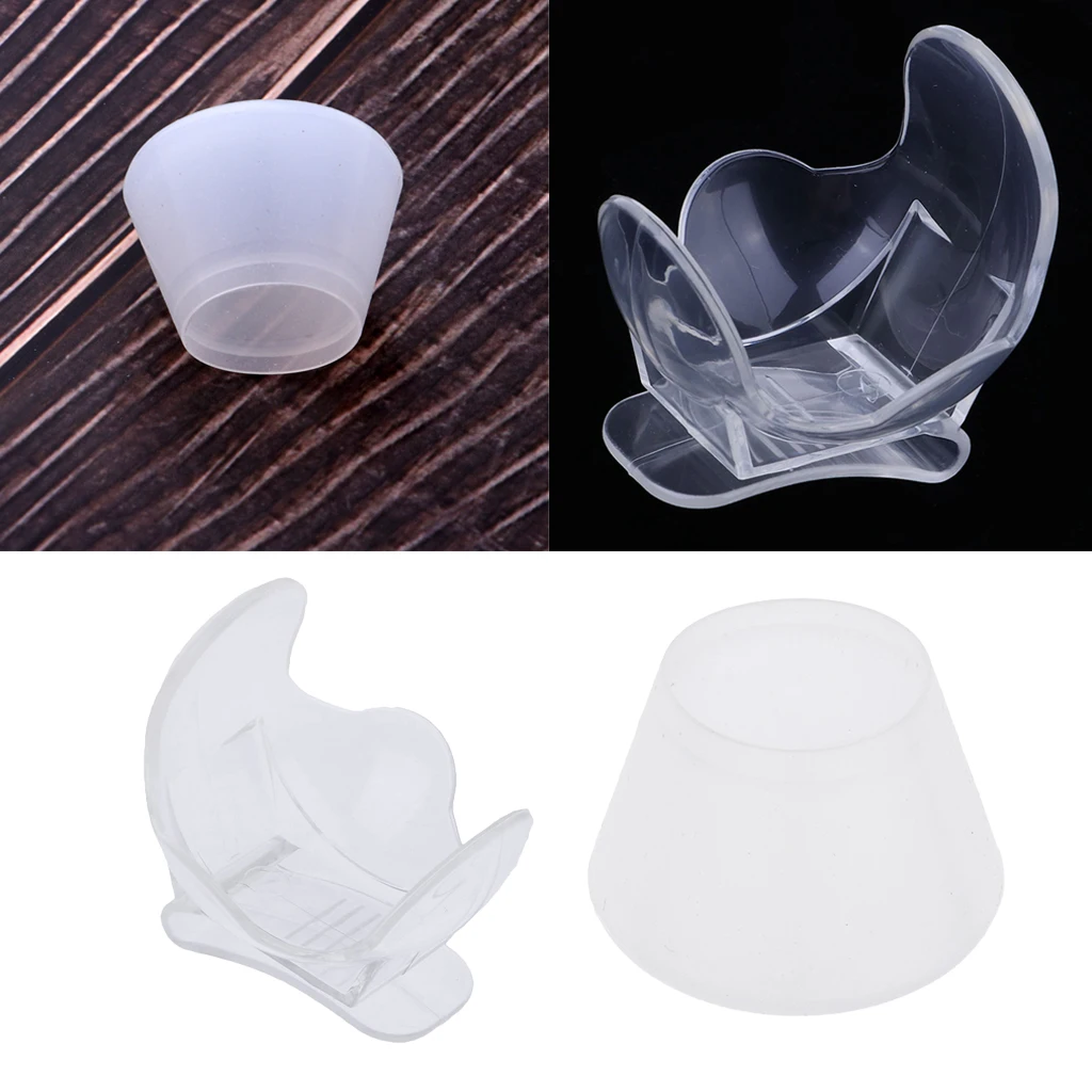 Premium Tennis Ball Holder Waist Clamp Clip with Racket End Cover Grip Clear Tennis Vibration Dampener Absorber
