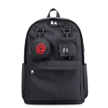 

Women School Backpacks USB Charge Backpack Waterproof Bagpack School Bags For Teenage Girls Travel Bag New Mochilas