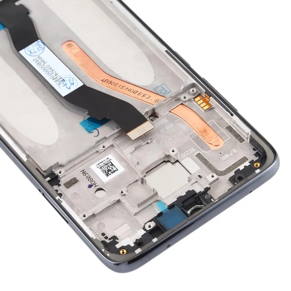 ЖК-экран и дигитайзер полная сборка с рамкой для Xiaomi Redmi Note 8 Pro