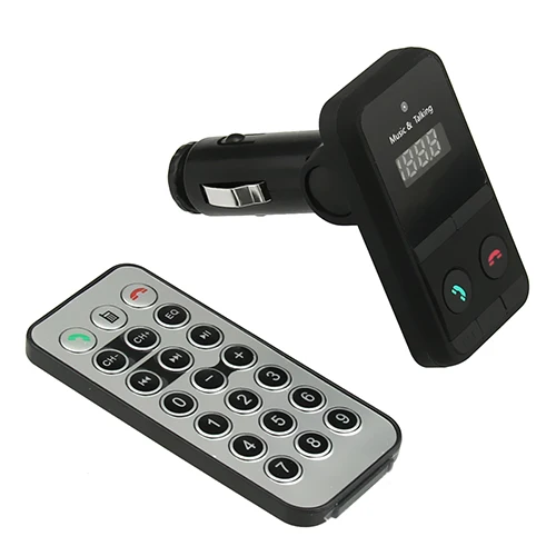 Беспроводной автомобильный Bluetooth lcd fm-передатчик модулятор USB Hands-free быстрое зарядное устройство Автомобильный комплект MP3-плеер с дистанционным управлением автомобильные аксессуары