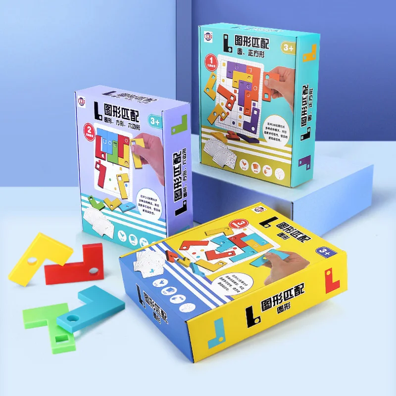 Детские развивающие игрушки L-type подходящая игра обучение логическому мышлению