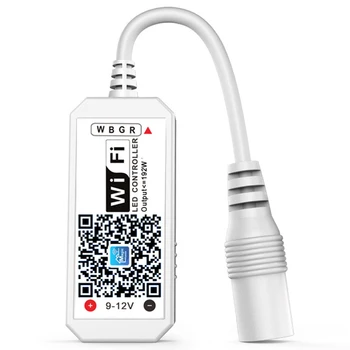 

New-Mini WiFi Controller Magic Home WiFi RGBW LED Controller DC9-12V APP Control for RGB LED Strip