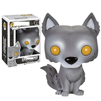 

POP Game of Thrones Grey Wind Wolf Jon Snow's Wolf Vinyl Figure Doll PVC Action Figure Model Toys for Children