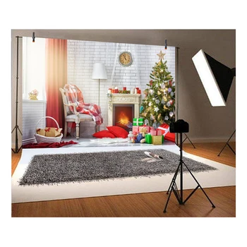 

Horizontal Hot Sale Chritmas Celebration Photography Backdrop Background for Newborns or Family XT-3563