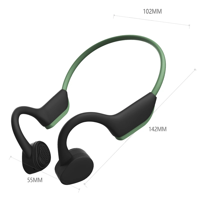 FULL-J20 Bluetooth 5,0 Гарнитура костной проводимости Беспроводные спортивные наушники Hands Free спортивные наушники для смартфонов