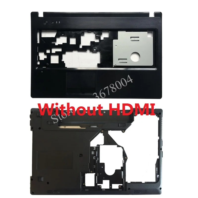 Новый чехол для lenovo G570 G575 ЖК-дисплей ободок крышки/ноутбук Нижняя крышка корпуса без "HDMI"