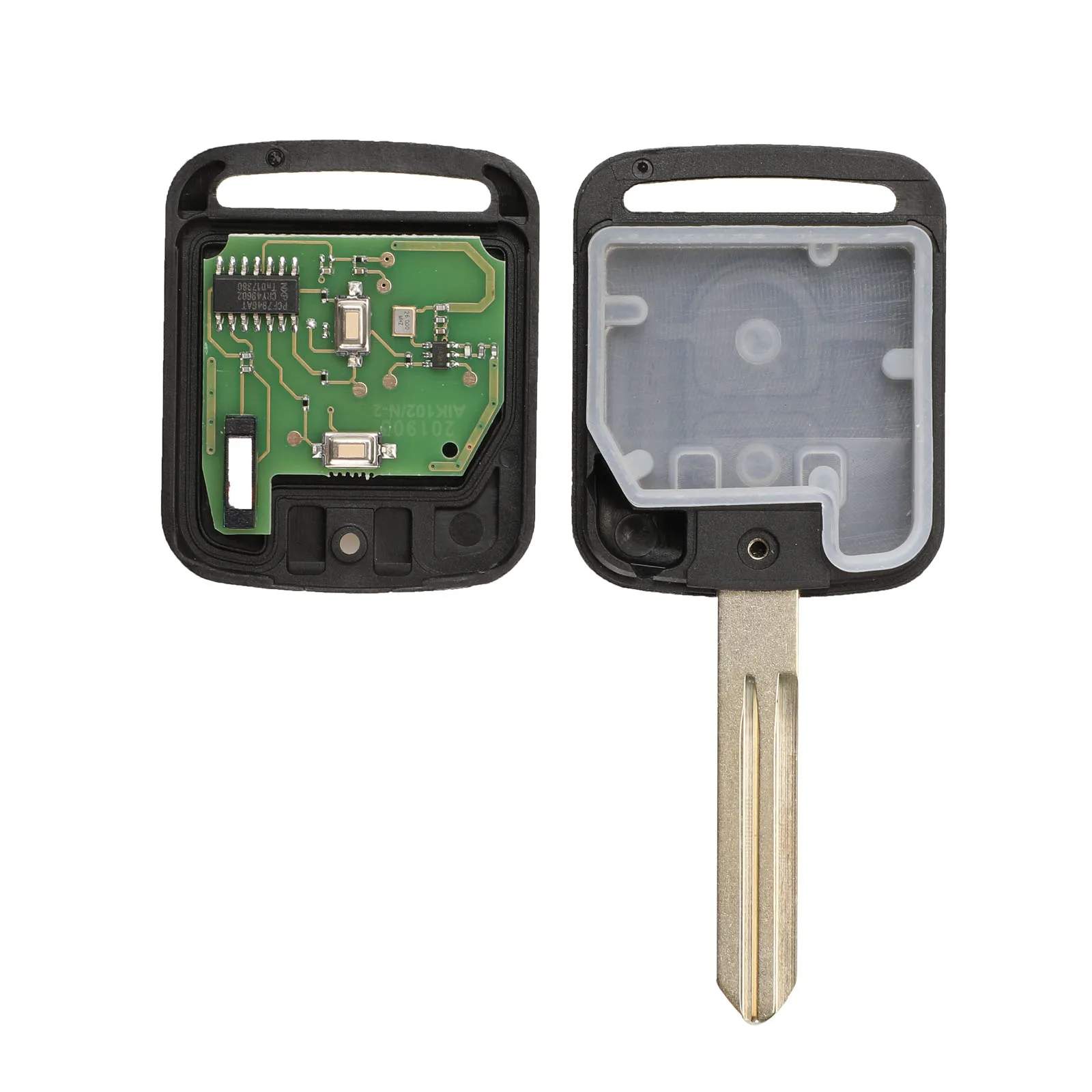 BILCHAVE 433MHZ ID46 PCF7946 CHIP 2B REMOTE CAR KEY FOR NISSAN ELGRAND X-TRAIL QASHQAI NAVARA MICRA NOTE NV200 5WK4876/818