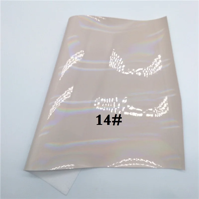 14 Glitterwishcome 21X29 см A4 размер винил для бантов Переливающаяся лакированная кожа ткань искусственная кожа листы для бантов, GM682A - Цвет: 14