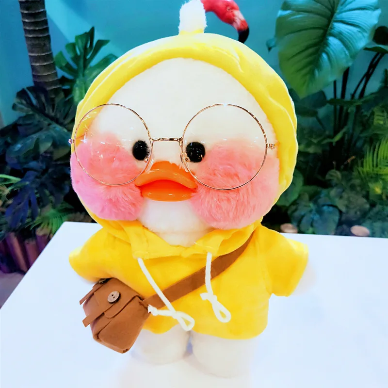 Yellow Boxi Kawaii плюшевая утка кукла игрушки Новые 30 см милые пушистые мягкие чучела кукла подарок на день рождения игрушки для детей девочек женщин - Цвет: Yellow
