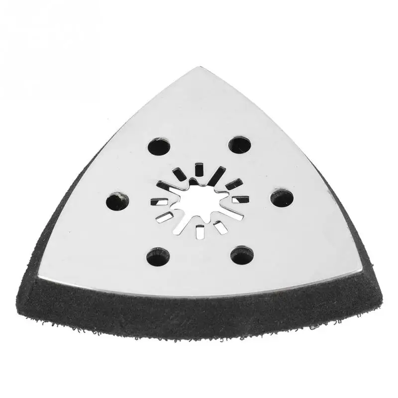 Oscillating Sanding Pad 61Pcs 90mm 6-Hole Triangle Sandpaper Vibration Polishing Multi-Function Tool