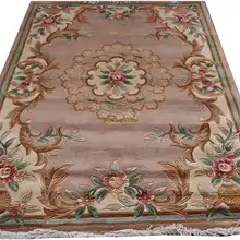 Винтажные ковры для гостиной, французские, из толстого плюша, 137X198 см, X 6,5'