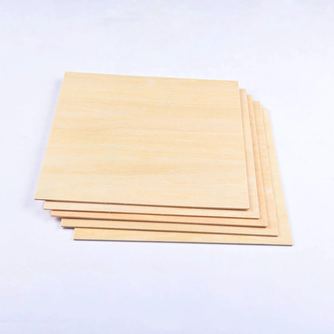 5 шт. 200x200x2 мм Незавершенное ремесло липа деревянные листы для DIY ...