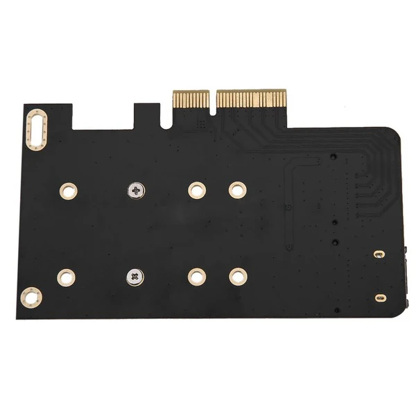 Pa02-Rtk Ngff M.2 конвертер PCI-E адаптер Pci-E X4 к Ngff Ssd для 2280 мм B ключ+ M ключ Ngff M.2 Ssd черный