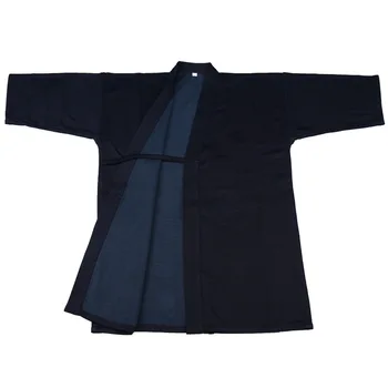 

Hot sale judo clothing kendo clothing black polyester cotton summer kendo clothing