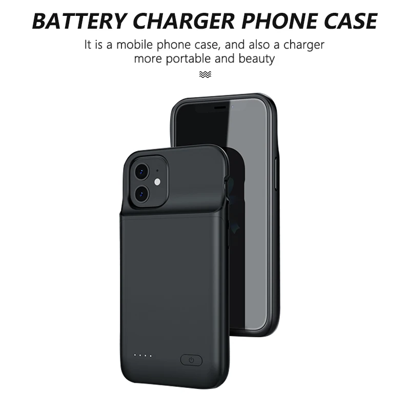 iPhone XS Max Batterij Case Zwart
