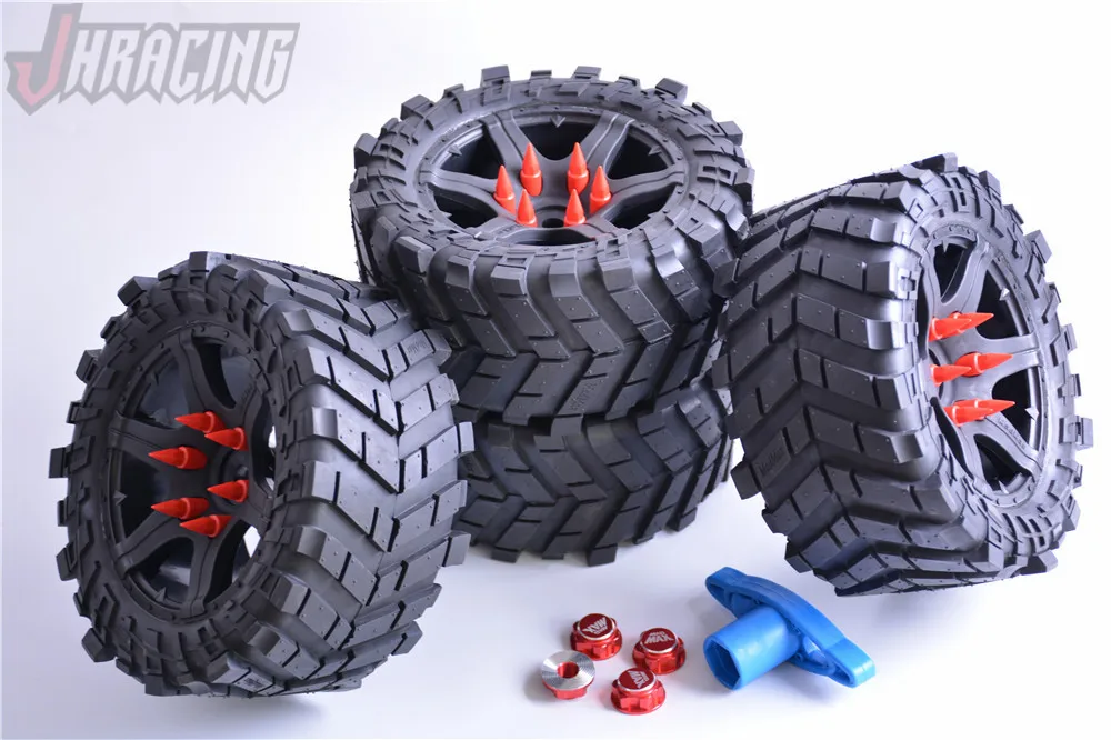 Легкое расширенное толстое внедорожное колесо в сборе 220X105 мм для 1:5 TRAXXAS X-MAXX