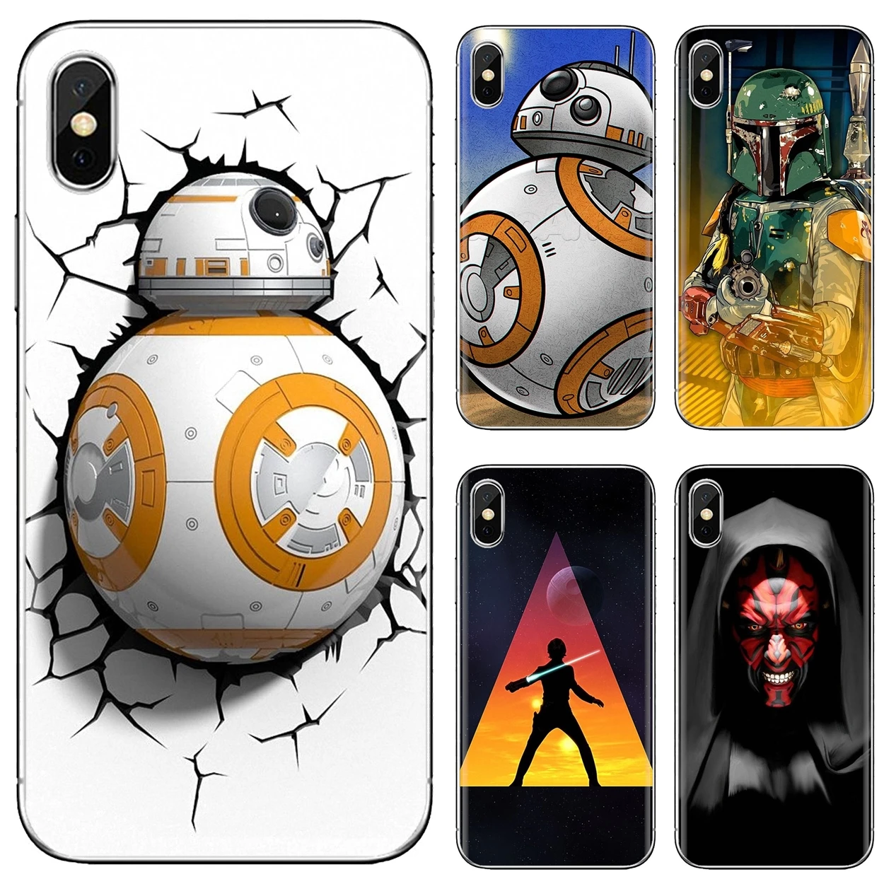 Sell Silicone Phone Case Lightsaber BB8 BB-8 R2 D2 For HTC One X9 M7 M8 A9 M9 M10 E9 Plus Desire 630 530 626 628 816 820 830 |