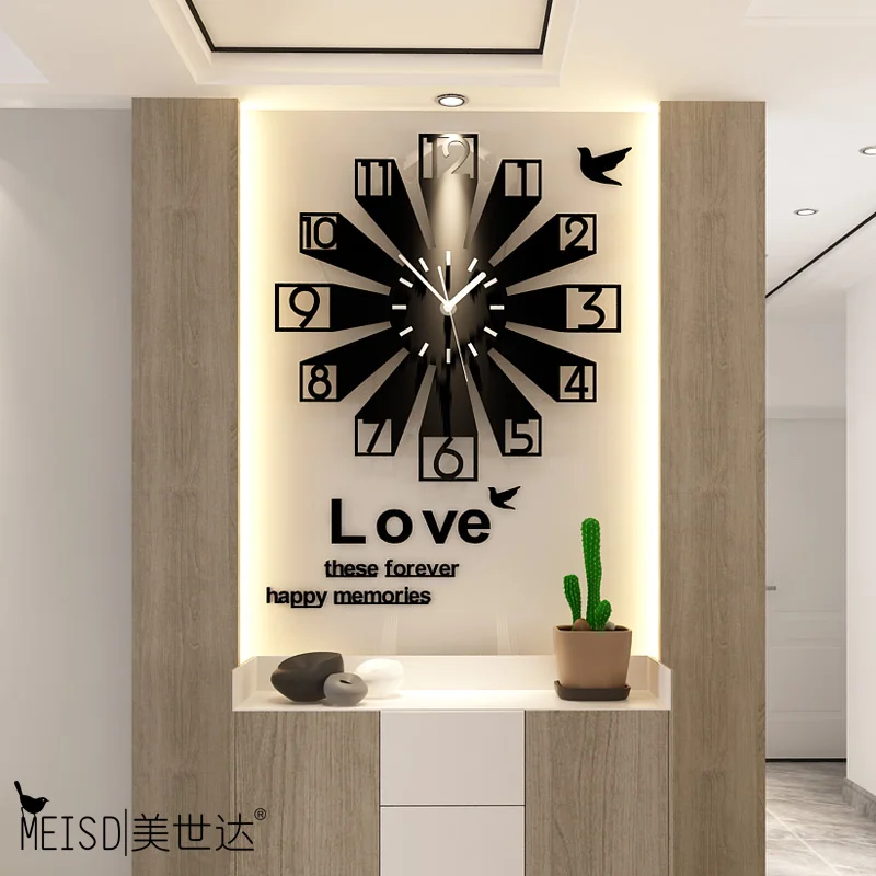 

Large 3D Wall Clock