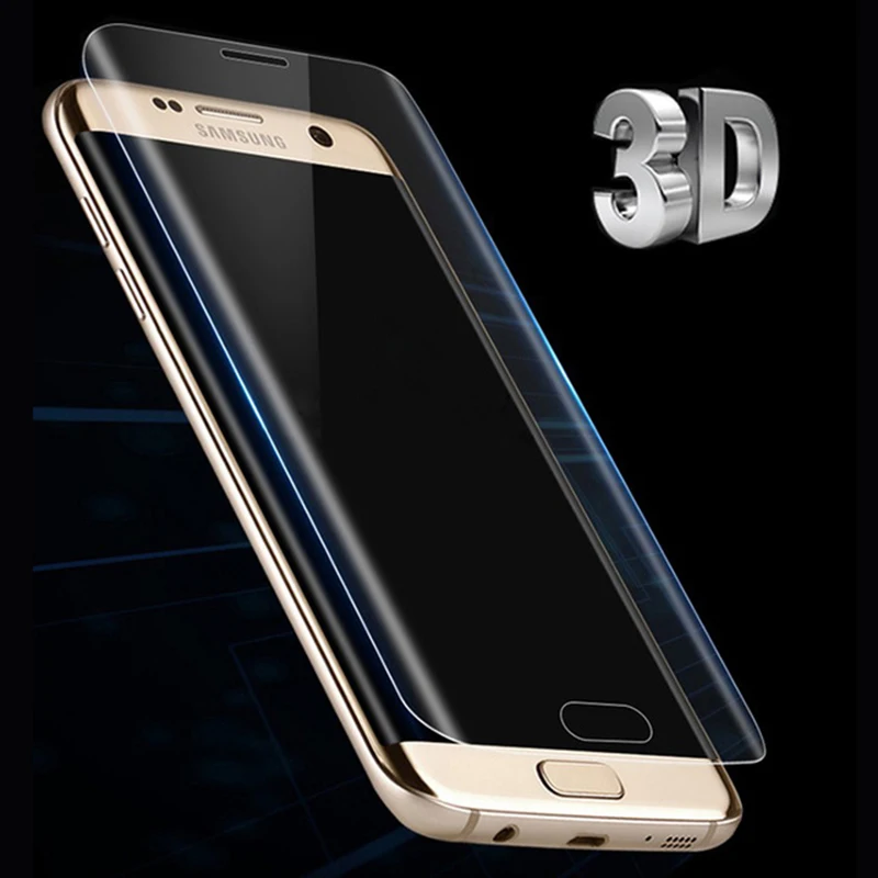 Для Samsung Galaxy S10 Plus S10e S9+ S7 Edge S6 S8 Note 9 10 Pro 3D изогнутая защитная пленка ПЭТ полное покрытие(не стекло