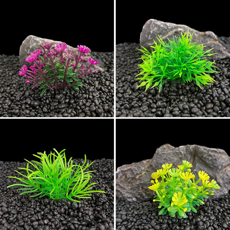 

1PC Simulation Aquatic Plant New Fish Tank Decorative Plastic Aquatic Plant Aquarium Landscaping Fake Aquatic Decorative Plants