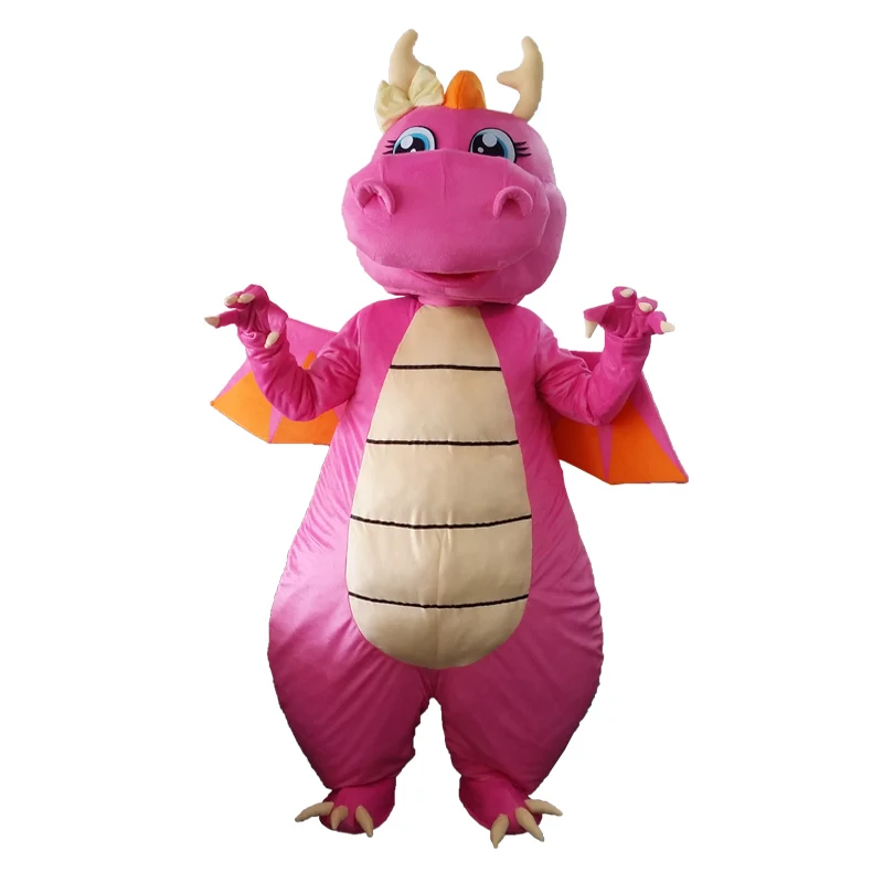 Dragon B Профессиональный костюм динозавра дракона из мультфильма маскарадный костюм для взрослых нарядное платье наряд на Хэллоуин Рождество карнавал вечерние события на заказ - Цвет: Dragon B