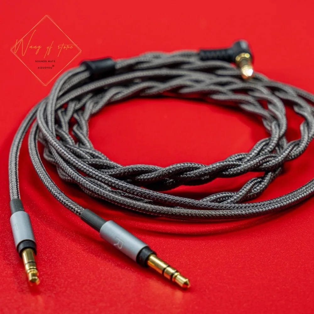 Hi Fi Occ обновленный сбалансированный аудиокабель шнур провод для наушников Sony Mdr Z7