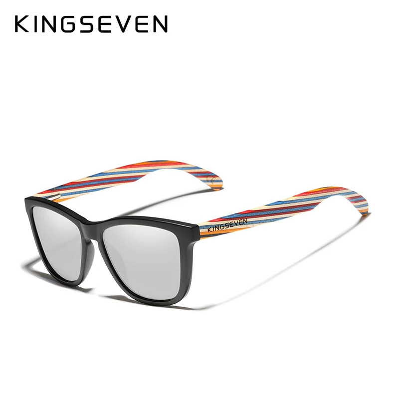 Солнцезащитные очки KINGSEVEN зеркальные для мужчин и женщин модные солнечные